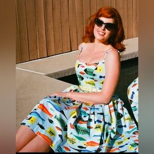 Medium Pinup Couture Fish Dress